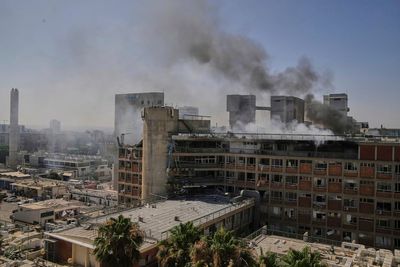 Israeli hospital ‘extensively damaged’ following Iran air strike