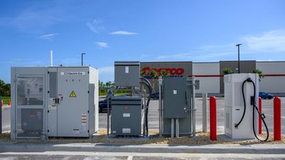 EV Fast-Chargers Take Forever To Build. This Went Up In 54 Days
