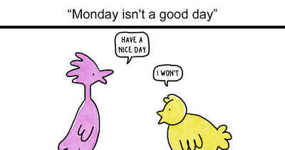 I Create Silly Comics About Depression Chicken That Are Like Therapy For Me (23 Pics)
