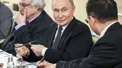 Putin says he's ready to meet Zelenskyy, but only in the 'final stage' of negotiations