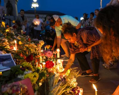 ‘True model of humility’: hundreds pay tribute to victims of Minnesota killings