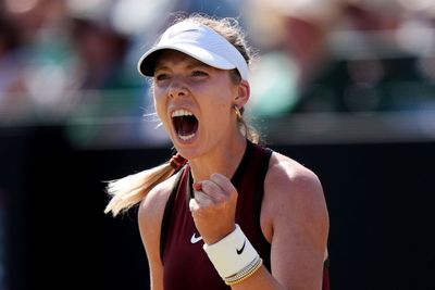 Katie Boulter survives Sonay Kartal scare to keep Nottingham Open hopes alive