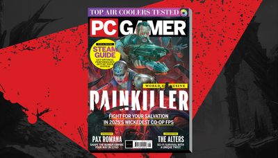 PC Gamer magazine's new issue is on sale now: Painkiller