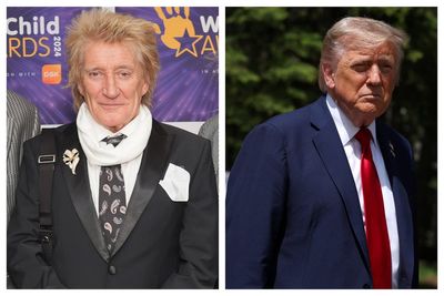 Sir Rod Stewart explains why he's no longer friends with Donald Trump