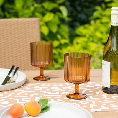 Trust me, these Habitat glasses are going to sell out fast – they're the perfect retro trend for outdoor dining
