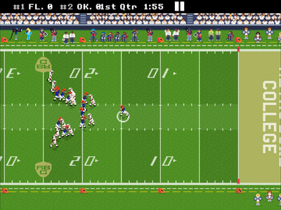 Retro Bowl College Adds Sim Game and Interrupt Options, Editor Improvements and More