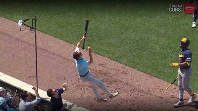 Wrigley Field Gives Fan Rousing Applause for Snagging Sal Frelick's Bat Stuck in Netting