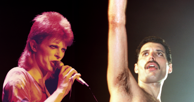 The unlikely encounter between a pre-fame Freddie Mercury and David Bowie at a London market