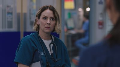 Casualty exclusive: Elinor Lawless: ‘Stevie has never been this scared’