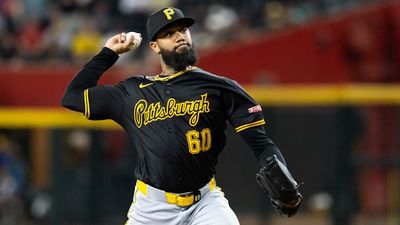 Pirates' Dennis Santana Takes Swipe at Fan Above Bullpen During Game vs. Tigers