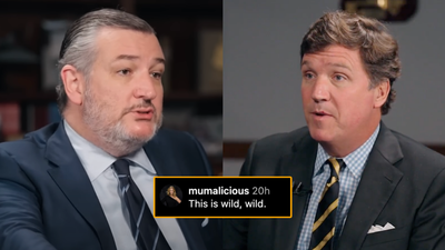 Tucker Carlson & Ted Cruz Clash In Heated Interview Over US & Iran