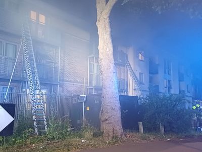 North Kensington fire: Nine rescued and dozens evacuated as blaze erupts at block of flats