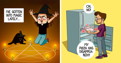 Artist Illustrates Her Relationships, Everyday Life, And Funny Situations In 20 New Comics