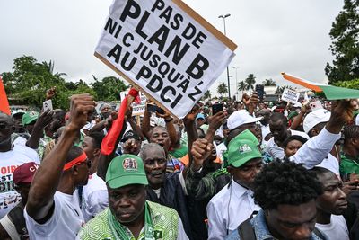 ‘Thithi president!’: Supporters rally for banned Ivorian opposition hopeful