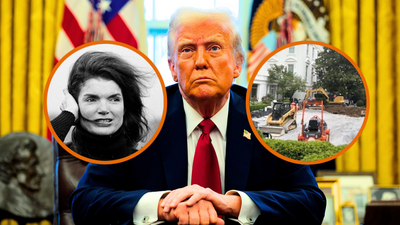 ‘This is so sad’: Donald Trump just paved over Jackie Kennedy’s beloved White House Rose Garden