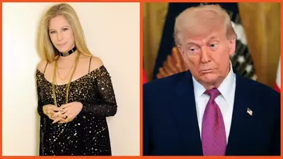 Barbra Streisand rolls her eyes at how quickly Donald Trump forgets ‘America First’ when it doesn’t serve him
