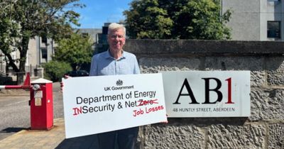 Alba rename UK Government energy department in protest over job losses