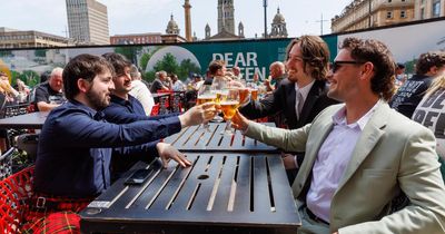 In pictures: People of Glasgow enjoy the warmest day of the year amid heatwave