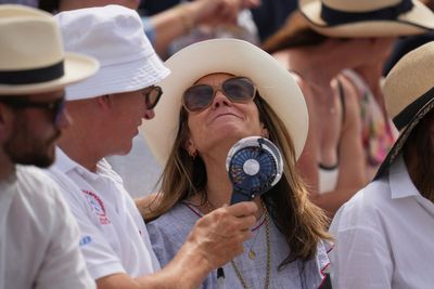 Photos of Western Europeans coping with the year's first heat wave