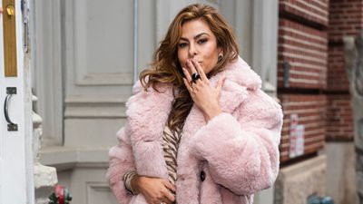 Eva Mendes' retro pink kitchen proves how timelessly chic and playful this hue can be
