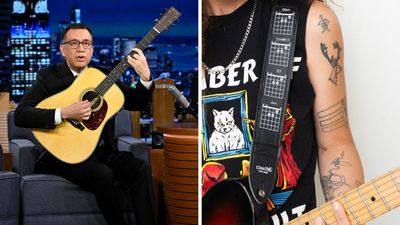 “It's best always to just do the same chord and call it different things”: SNL legend Fred Armisen has a signature guitar strap – but there's something not quite right about his guide to chords