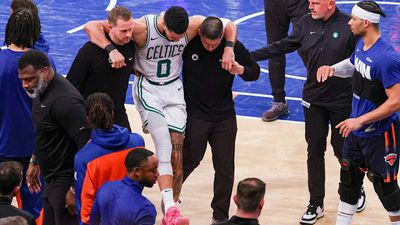 Lamar Jackson Sent Special Gift to Jayson Tatum Amid Recovery From Torn Achilles