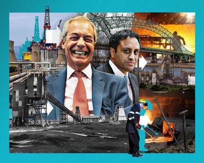 ‘They feel betrayed’: how Reform UK is targeting votes in Britain’s manufacturing heartlands