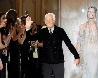 Giorgio Armani to miss Milan shows for first time after brief stay in hospital