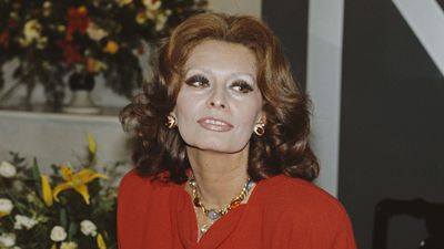 Sophia Loren pioneered the 'unexpected red theory' in her '80s living room 38 years before it went viral – her classic trick is utterly timeless