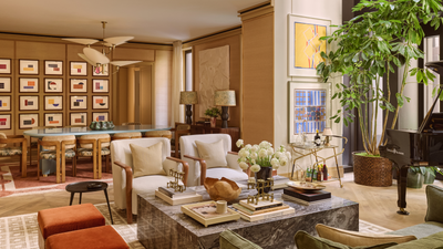 At an Exclusive London Address, This Duplex Apartment Is Filled With Life and Soul Through Curated Objects and the Right Splash of Color
