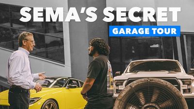 We Get a Look Inside SEMA's Secret Garage in California: Video