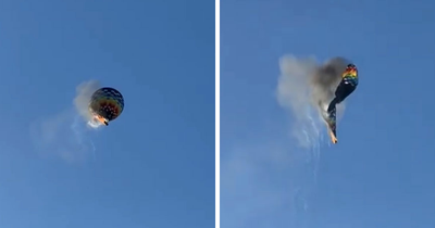 “What A Tragedy”: Burning Hot Air Balloon Carrying 20 In Brazil Forces Passengers To Leap For Their Lives