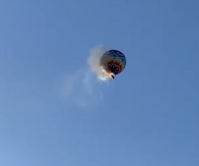 Eight dead in hot air balloon crash in Brazil, says state governor