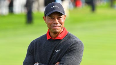 Tiger Woods Visits Site Of New Augusta Nine-Hole Par-3 Course