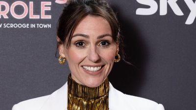 I wouldn't blame you for thinking Suranne Jones' jumpsuit is designer - it's actually from the brand celebrities can't get enough of