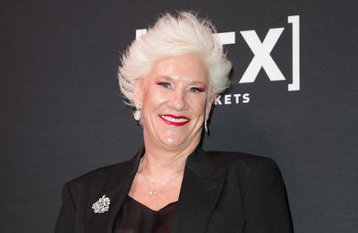 Anne Burrell’s loved ones gathered at private wake after death