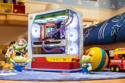 MSI announces beautiful Toy Story 30th anniversary PC — plastered in branding from the GPU down to the CMOS battery