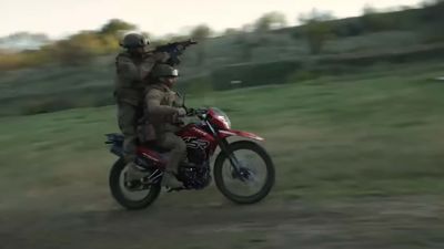 Ukraine’s Special Forces Are Using This Cheap Chinese Dual-Sport For Combat