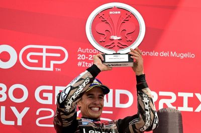 MotoGP Italian GP: Marc Marquez sees off early challenge for dominant win