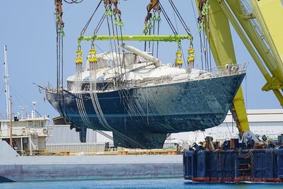 Bayesian yacht taken to Sicilian town for full investigation into sinking