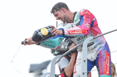 Why late podium charge against Francesco Bagnaia gave Fabio Di Giannantonio goosebumps