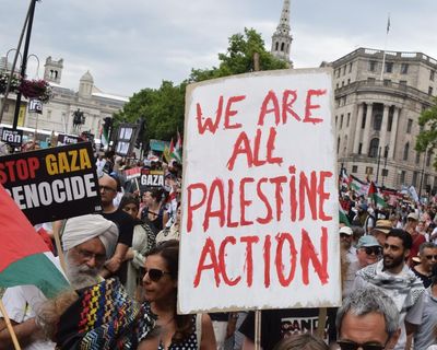Ban on Palestine Action as ‘terrorists’ is shameful