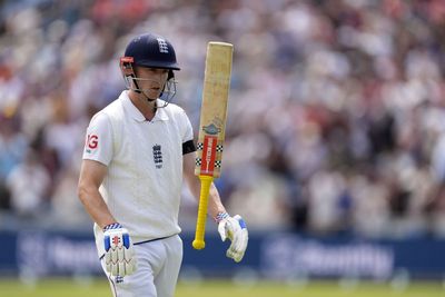 Harry Brook one shy of century as England clash with India hangs in the balance