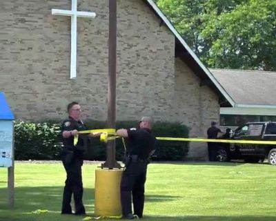 Gun-wielding attacker killed at church in suburban Detroit