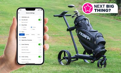 This self-driving golf trolley wants to replace your caddy with AI – using video analysis to improve your swing