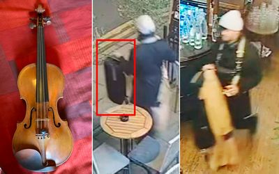 Police appeal as violin made in 1740 and worth over £150,000 is stolen from pub in Islington