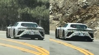 Spotted: New Lexus LFR Supercar Caught Testing in California