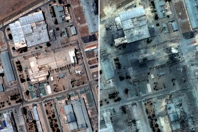 Satellite images and leaked intelligence throw doubt on Trump’s claims of success in Iran nuclear base strikes