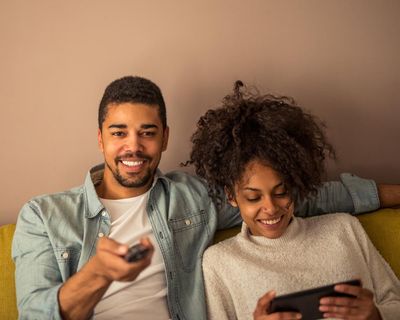 My husband and I have found our love language – it’s called a screen divorce
