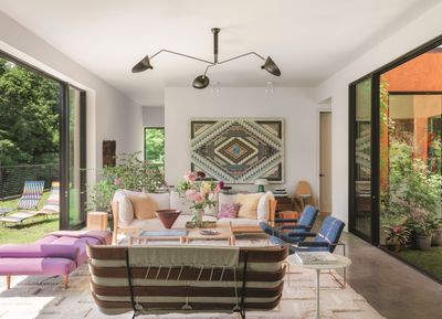 In Their Weekend Home, These Interior Designers Let Loose With Their Most Creative (but Relaxing) Design Ideas